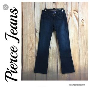 💙Pierce denim trouser jean Bootcut size 25x30